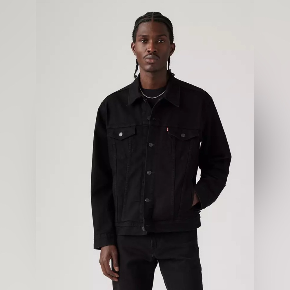 Levi's Men's Black Denim Jacket